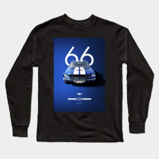 1966 Shelby GT350 Mustang Fastback Long Sleeve T-Shirt